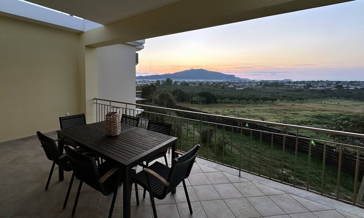 Zakynthos Apartment | Altamira II | 10 Guests | Veranda & Sea Views | Zakynthos