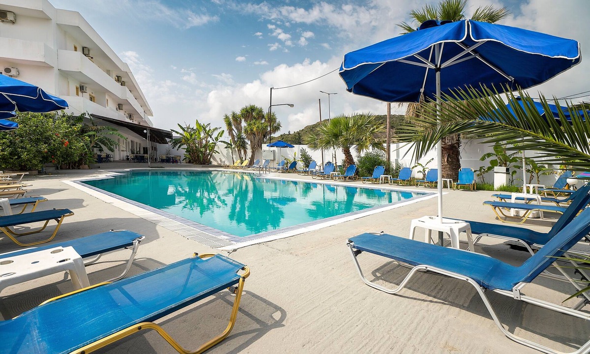 Faliraki Apartment | Apartment 'Sotirakis Standard Room 8' with Mountain View, Wi-Fi and Air Conditioning