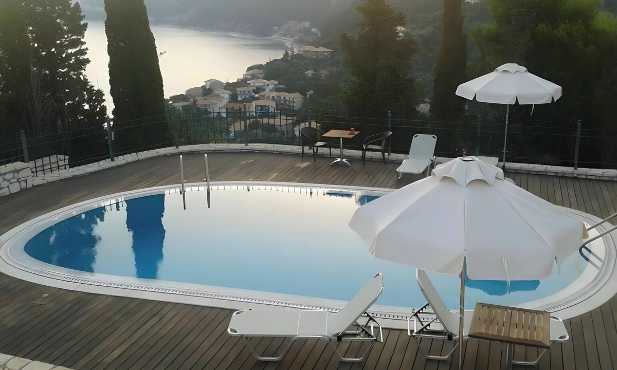 Agios Nikitas Apartment | Apartment 'Villa Milia - 3' with Sea View, Wi-Fi and Air Conditioning