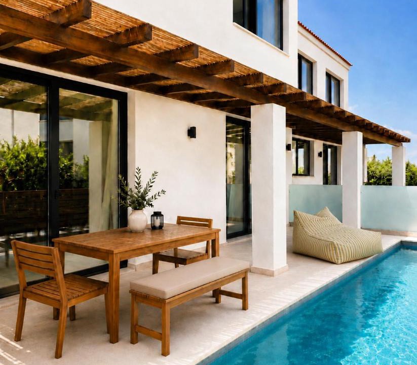 Pefkochori Villa | athanasian side sea view home