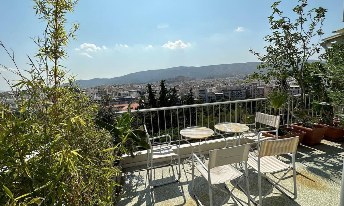 Pangrati Apartment | AthensView Bird’s Eye Penthouse with Acropolis view