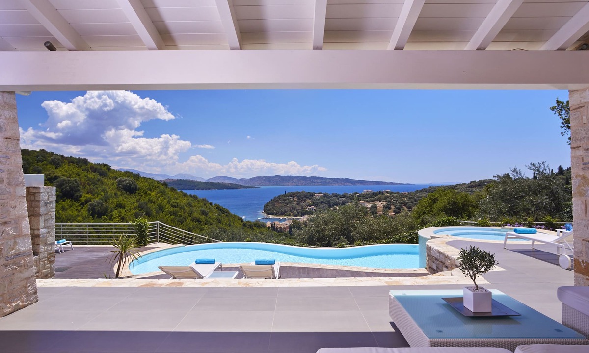 Acharavi Villa | Elegant Luxurious Villa With Breathtaking Sea Views & Fabulous Infinity Pool