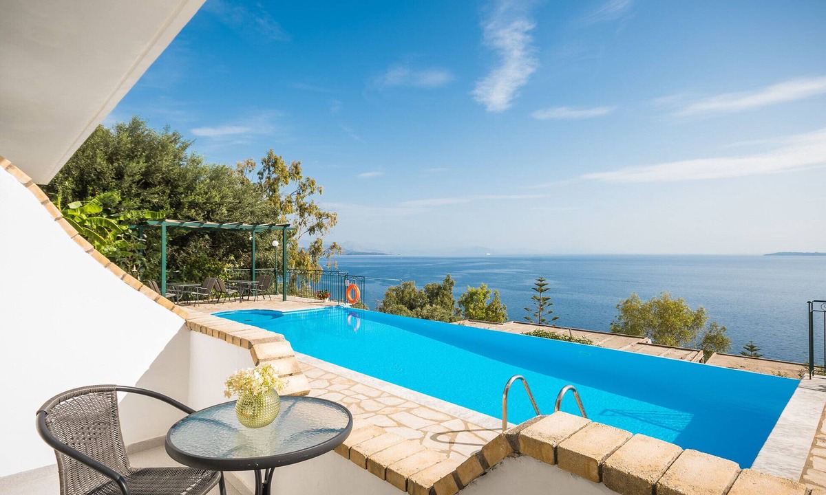 Barbati Villa | Four-Bedroom Villa Eleni with Private Pool & Stunning Seaview