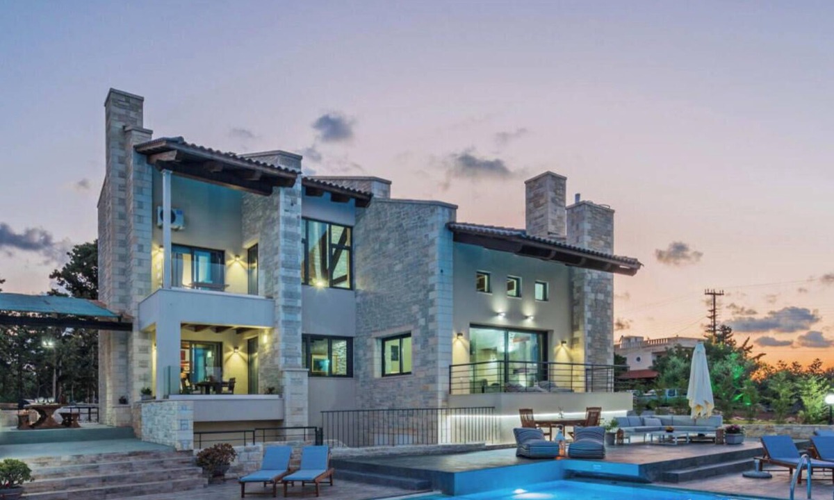 Atsipópoulon Villa | FREE Breakfast, w/Outdoor & Indoor Pool, 20 guests