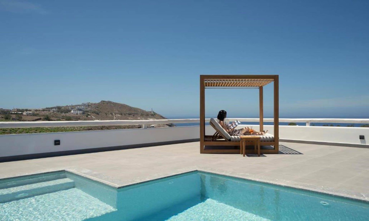 Akrotiri Villa | Golden Sunset Villa heated pool - My Rental Homes