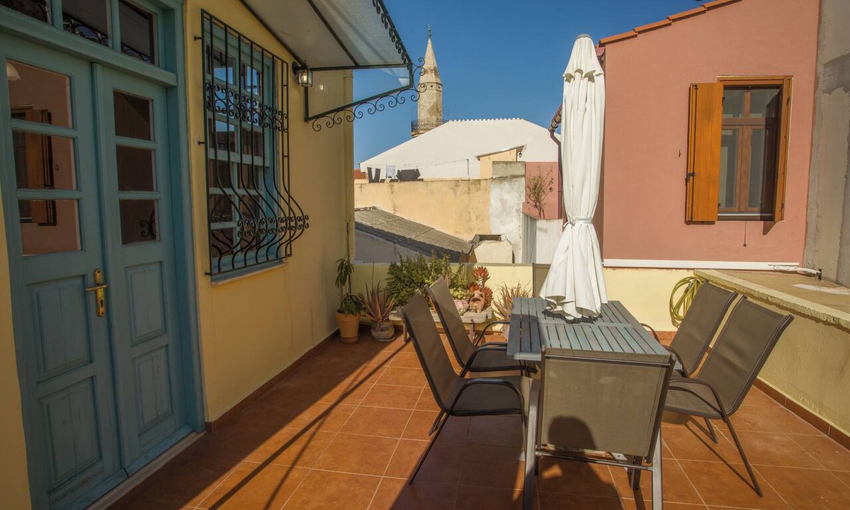 Chania Old City Apartment | Home with Terrace in Heart of old Town of Chania
