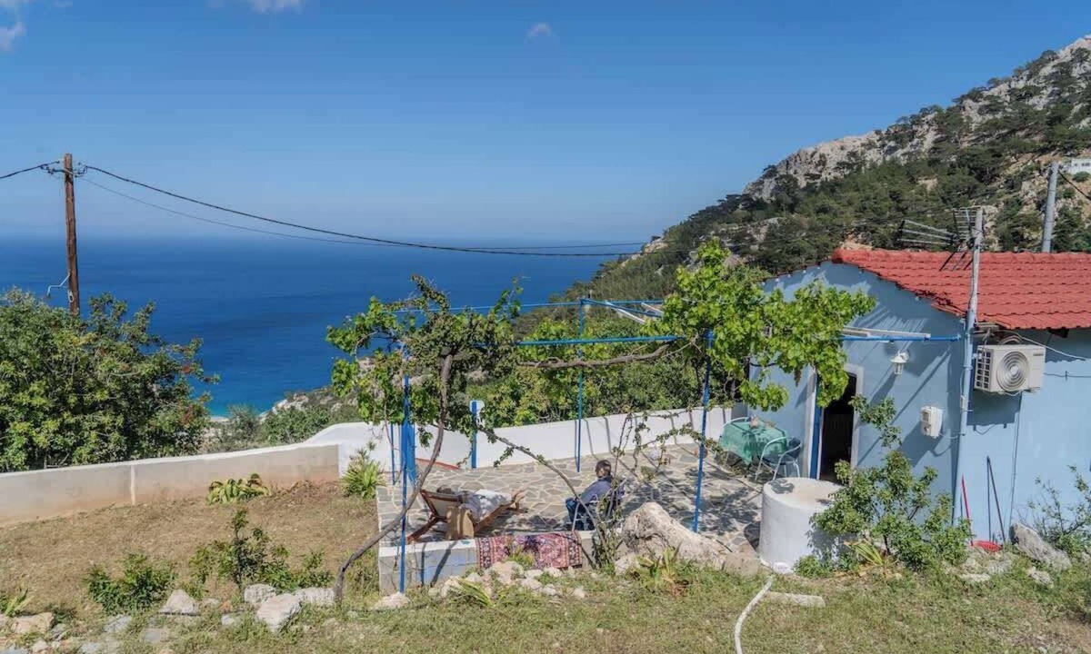 Karpathos Cottage | Irene's Cottage Myrtonas | Hilltop Sea View Retreat