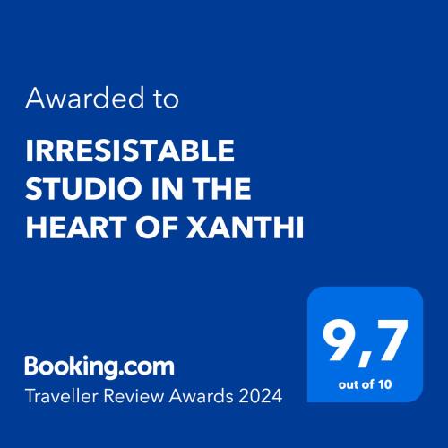 Xanthi Apartment | Irresistible Studio in the Heart of Xanthi
