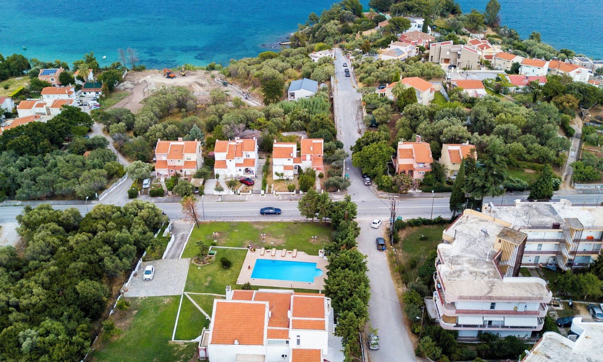 Megalos Prinos Villa | La Maison Blanche - Relaxing villa with private outdoor pool.
