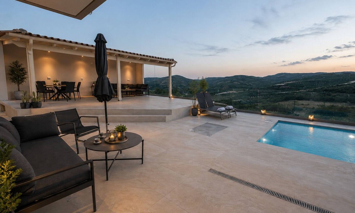 Skalani House | Luxury Villa with Private Pool & Stunning Cretan Views Near Heraklion