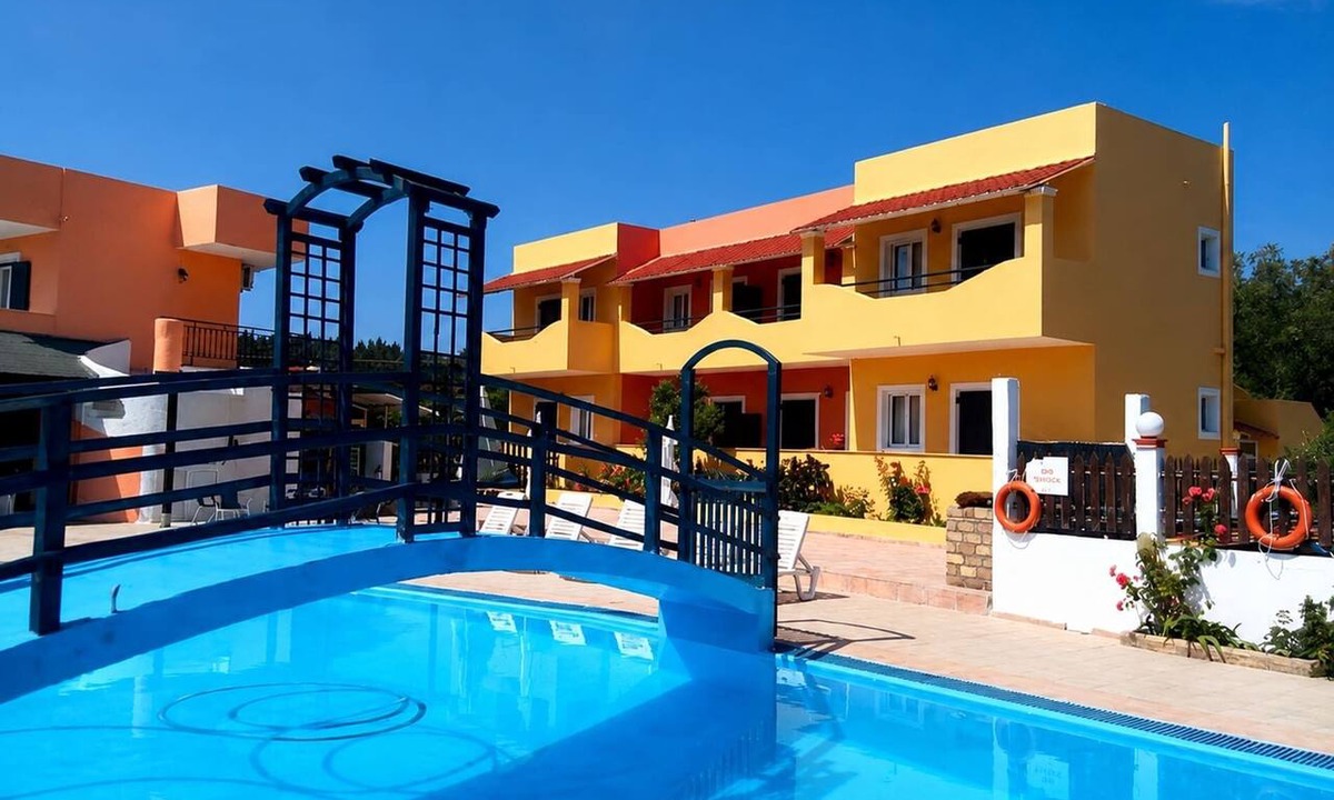 Lefkimmi Condo | Nikos Villas - Garden & Pool View Gem in Kavos