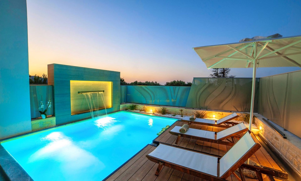 Georgioupolis Villa | Perla Villas | 2 Private Heated Swimming Pools