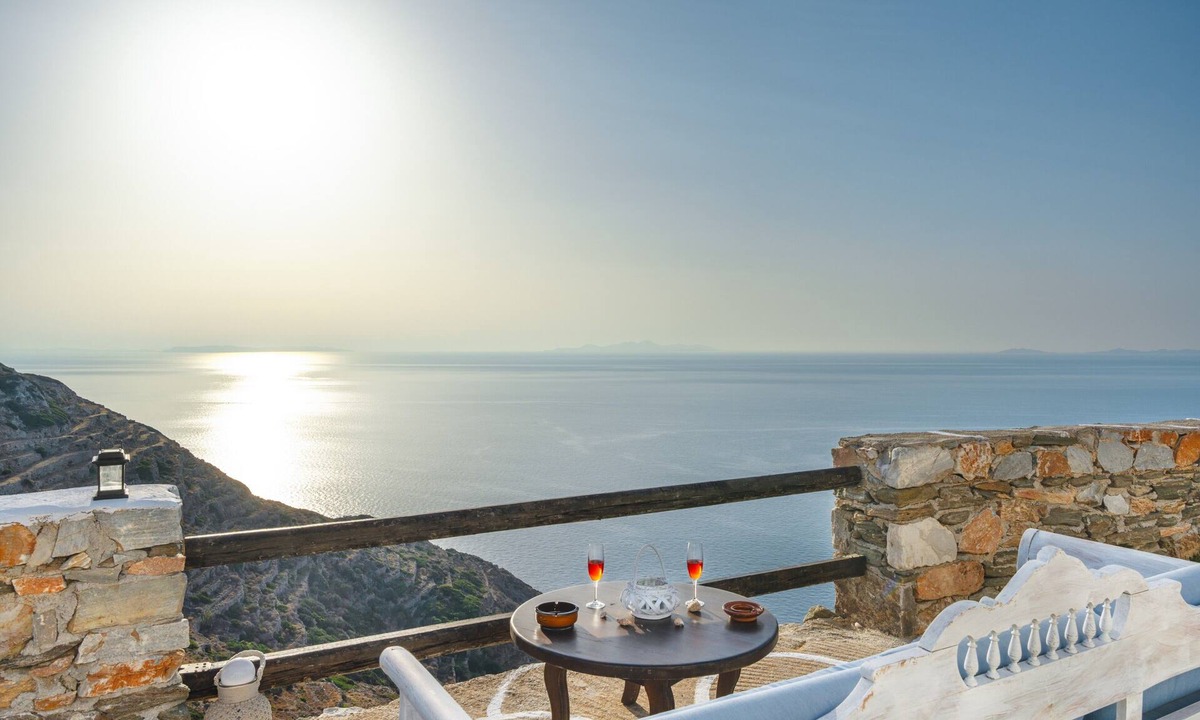Sikinos Apartment | Pet-friendly 'Milos' Apartment with Sea View