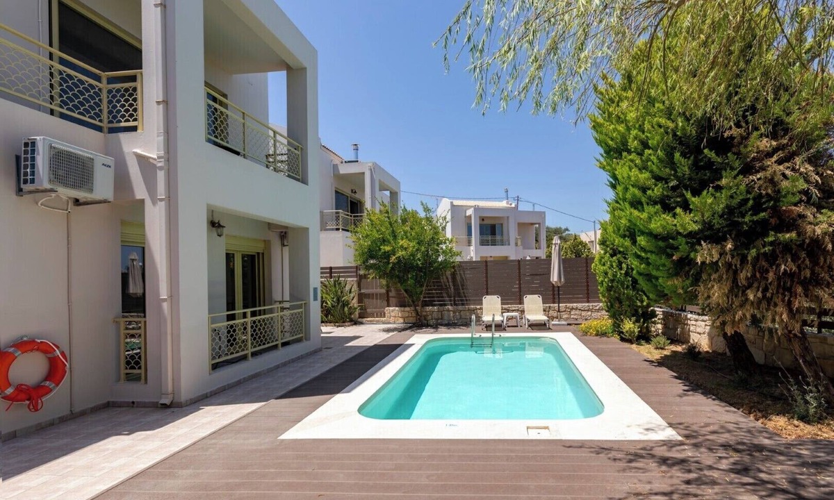 Dempla Villa | Private Pool* BBQ area * Sea View* Beach at 1.3km