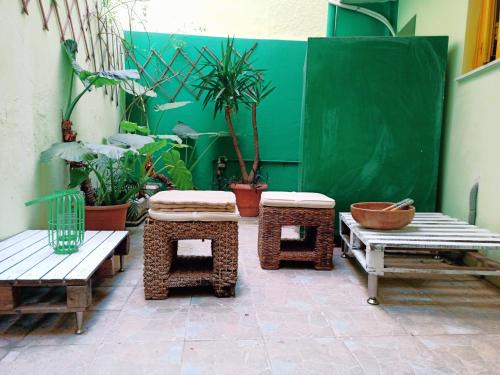 Ano Kipseli Apartment | Spacious 2BR Boho House with Private Garden