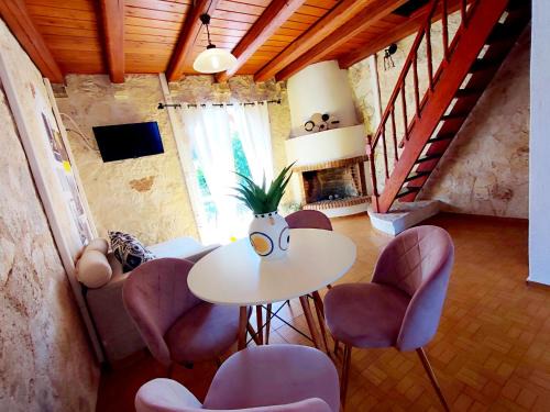 Minia House | Spasmata Village - Seaside Stone Maisonette Spacious & Quiet Only Adults