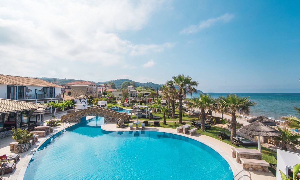 Arillas Apartment | Studio 'Mirage Arillas Studio Type A8' with Sea View, Pool & Wi-Fi