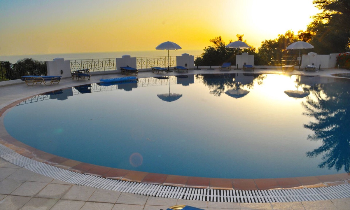 Agios Gordios House | Studio mit Pool Maria am Agios Gordios