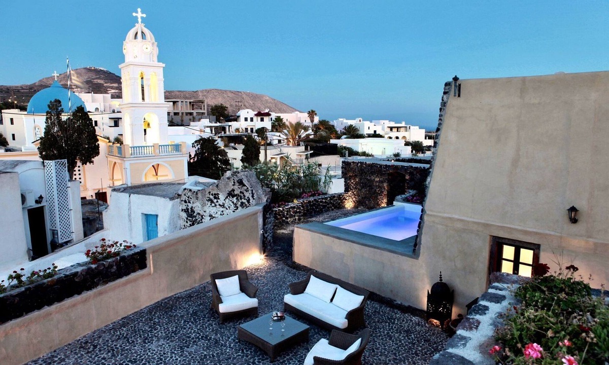 Megalochori Villa | Super Luxury Santorini Villa | Mansion Kyani | Private Pool