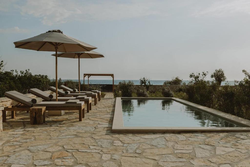 Kanali Villa | Superior Attic Villa With Private Pool Nsv Kanali Beach Preveza