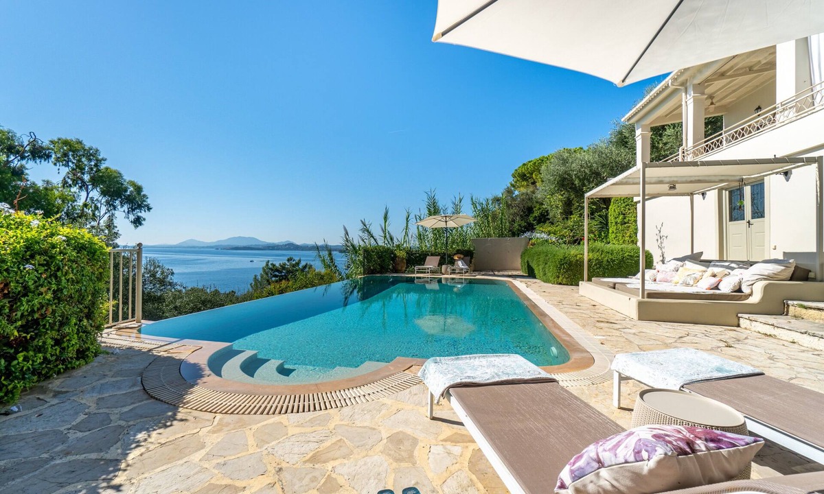Pirgi Villa | Villa "Armonia" with Sea View, Pool & Wi-Fi