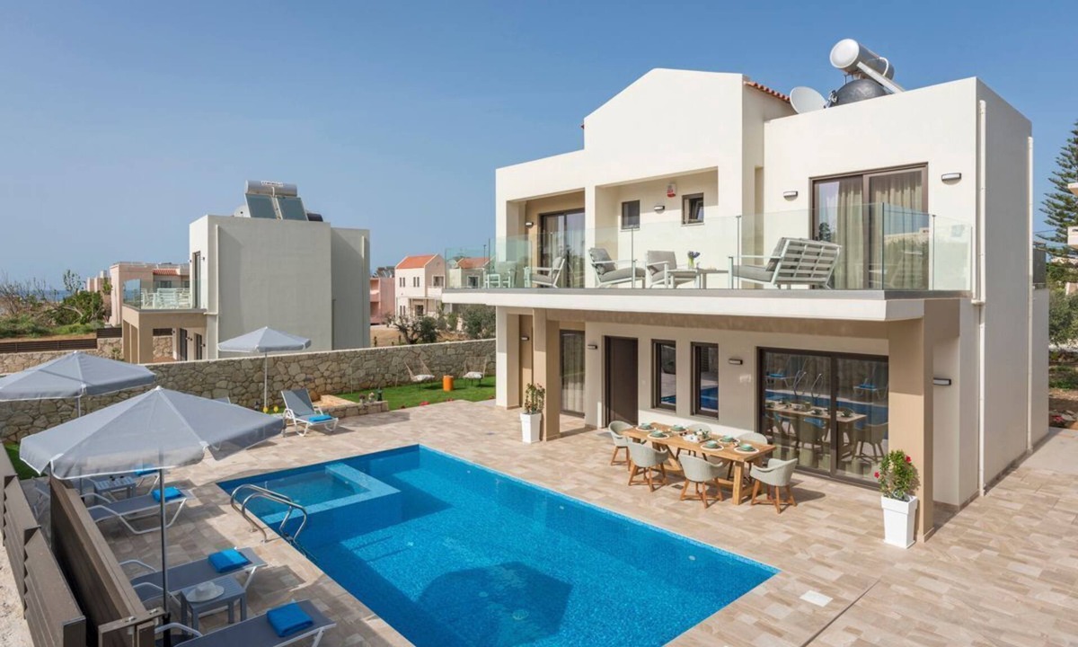 Platanias Town Villa | Villa Ballos - Three Bedroom Villa, Sleeps 6