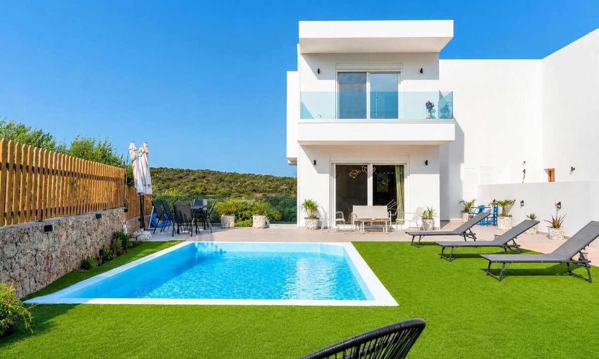Vathi Villa | Villa Galini - Three Bedroom Villa, Sleeps 6