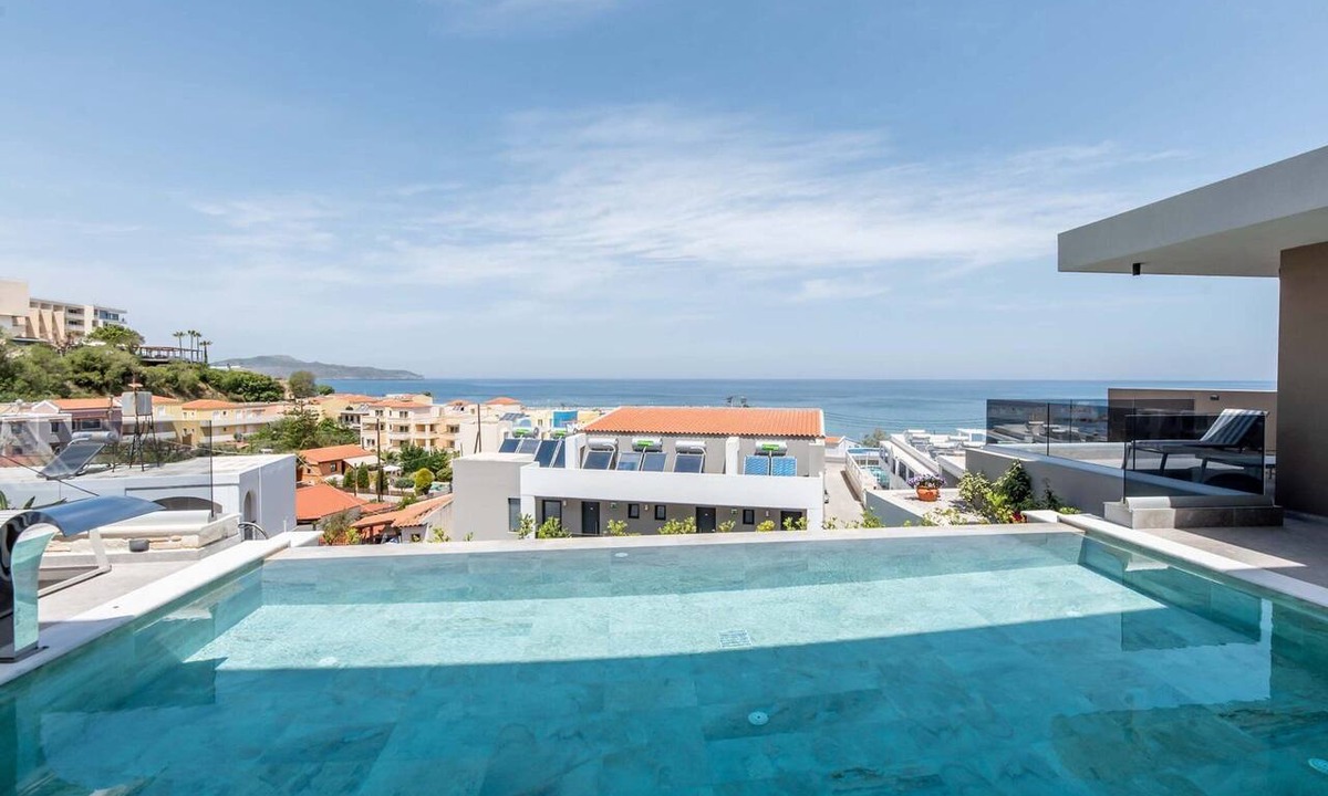Kato Galatas Villa | Villa Thalassa Crest | Kalamaki - Chania | 4 Ensuite Bedrooms | Private Pool &.