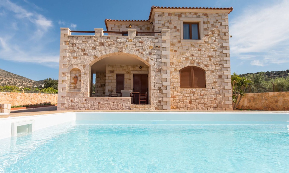 Old Hersonissos Villa | Ydria Villa A with Pool, Luxury Villa