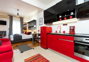 Downtown Luxury Boutique Suites : The Red Suite