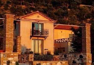 villa rental samos greek islands greece