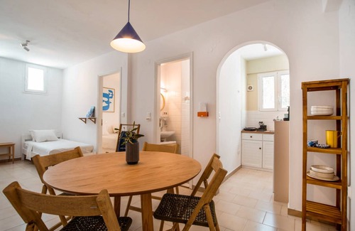 Paros Apartment | 42 m² Studio flat ∙ 1 bedroom ∙ 4 guests