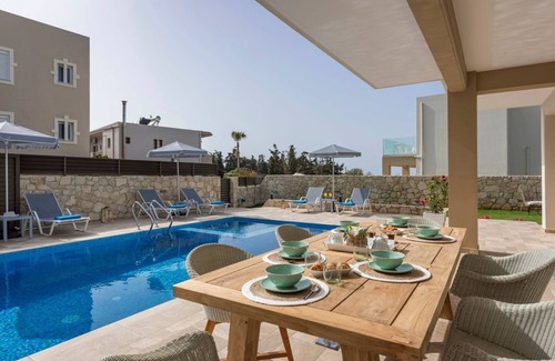Platanias Town Villa | Villa Ballos - Three Bedroom Villa, Sleeps 6