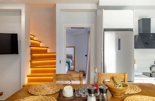 Kalathas Villa | Villa Happiness is a luxurious retreat that harmonizes sustainable living