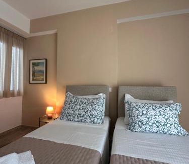 Tolo Apartment | A&K Seafront Apartment 10m to Beach-Private Access,Tolo