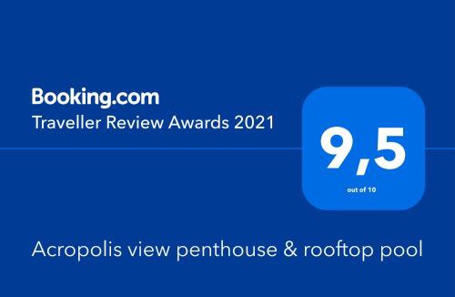 Athens City Centre Apartment | Acropolis view penthouse