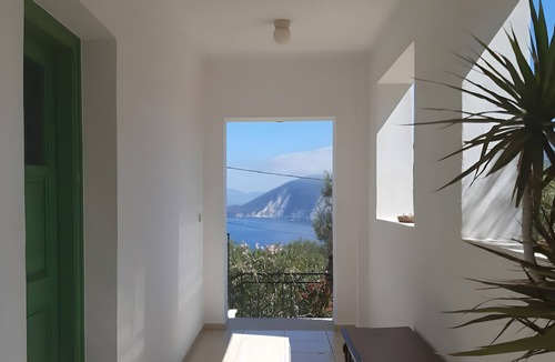 Platrithias Apartment | Afales Studio with Mythical Ithaca Views