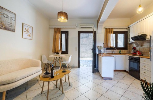 Corfu Apartment | Apartment 'Breathing 1' with Mountain View, Wi-Fi and Air Conditioning