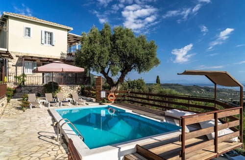 Katouna Apartment | Apartment 'Gardenia' with Sea View, Wi-Fi and Air Conditioning
