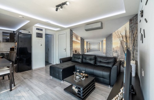Afandou Apartment | Apartment 'Gr House Eleftheria' with Sea View, Wi-Fi and Air Conditioning