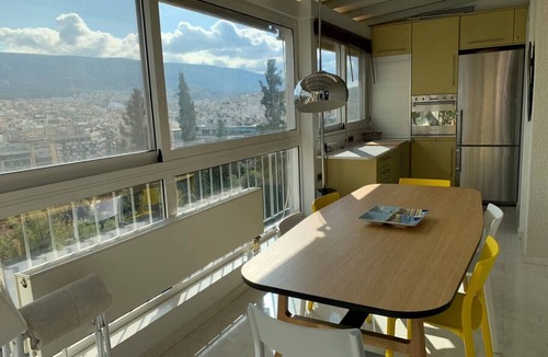Pangrati Apartment | AthensView Bird’s Eye Penthouse with Acropolis view