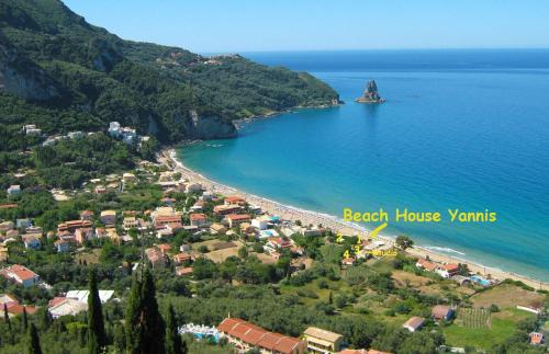 Agios Gordios House | Beachfront holiday House yannis on Agios Gordios beach in Corfu