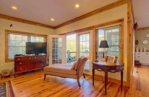 Sky Valley House | Beautiful lodge, 4 king bedrooms, all with private baths! 5 decks to enjoy.