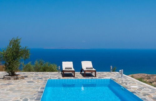 Sitia Villa | Contemporary Villa with Gym & Mesmerising Sea Views near Sitia