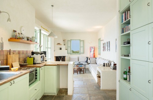 Kea House | Country House 'Casa Xyla-sunset View Villa' with Sea View, Wi-Fi and Air Conditioning
