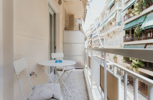 Petralona Apartment | Cozy 2BR Apartment Warm, Bright & Steps to Metro