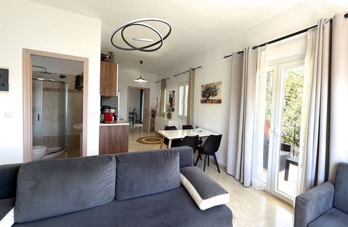 Lakones Apartment | Cozy Apt | Panoramic Seaview | 2 Baths | Villa Amaryllis | Paleokastritsa