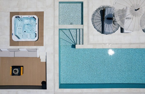 Geropotamos Villa | Cresto Iconic Villa, with Heated Spa Whirlpool
