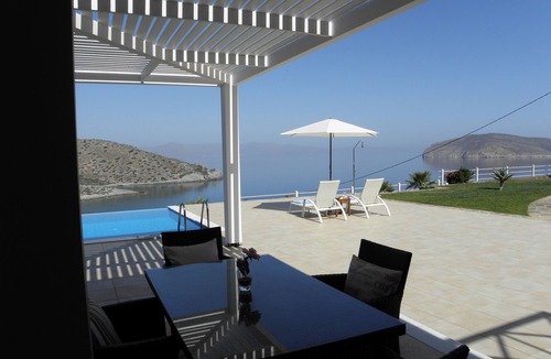 Pefki Villa | Crete Lassithi Holiday 'Villa Tholos Crete'in Kavousi Beach Tholos Private Pool