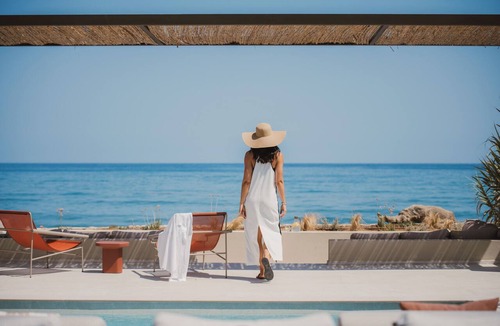 Rethymno Villa | Espera Beachfront Residence, Newly Renewed 2026
